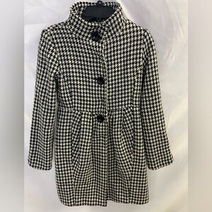 Bitten by Sarah Jessica Parker Black and White Houndstooth Jacket